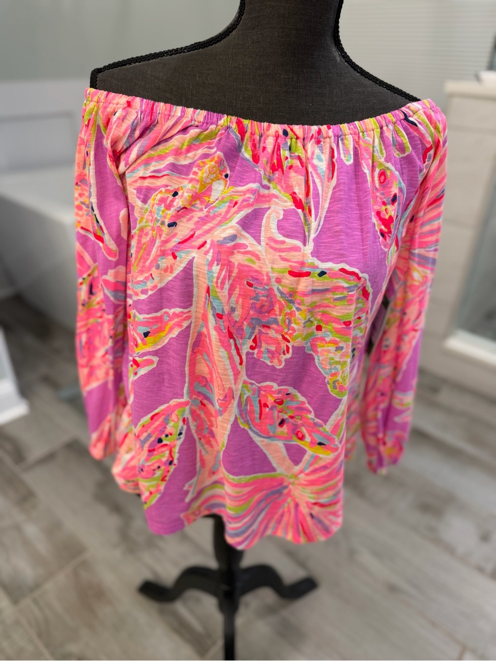 NWT Enna Off The Shoulder Lilly Pulitzer Top